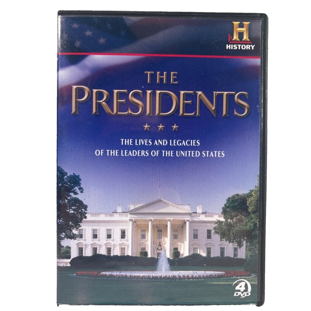 History Channel THE PRESIDENTS Documentary 4 Disc DVD Obama Cronkite